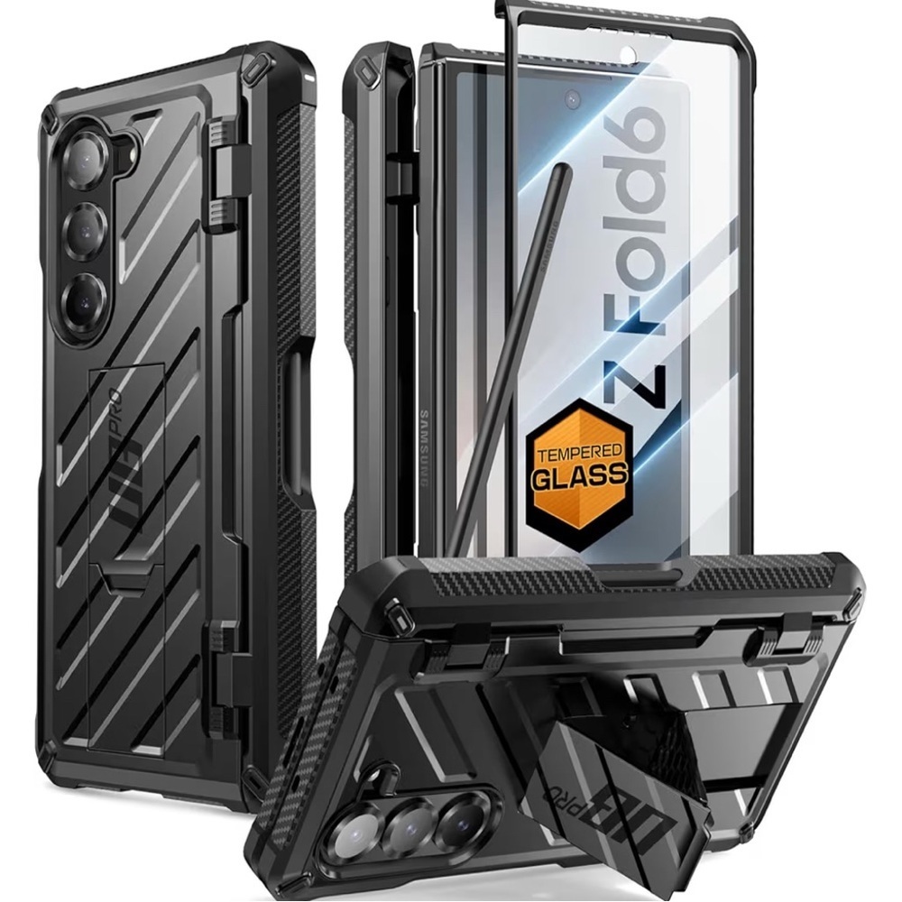SUPCASE for Samsung Galaxy Z Fold 6 Case with S Pen Holder (011)